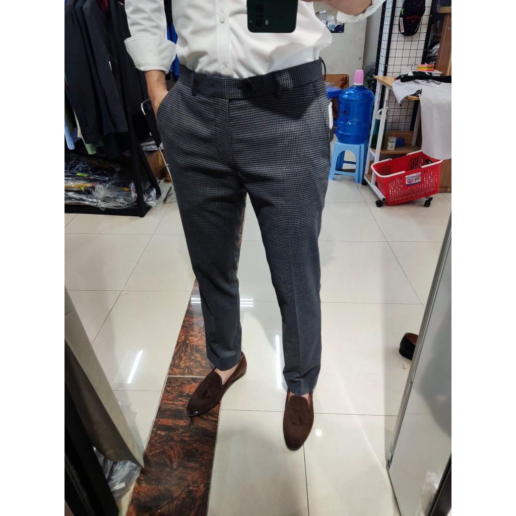 Quần dài nam NEXT chất liệu vải âu , co giãn nhẹ + chống nhăn tốt