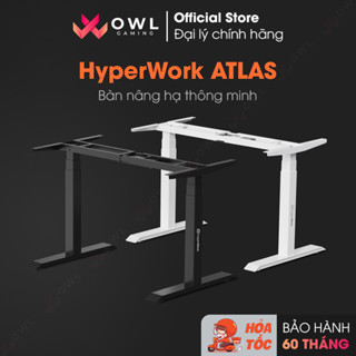 Chân bàn điện nâng hạ thông minh HyperWork Atlas (Hàng chính hãng)