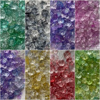 Túi 10g charm hỗn hợp bướm hoa hồng trang trí toploader ốp lưng hoặc jibbitz resin có kem thạch