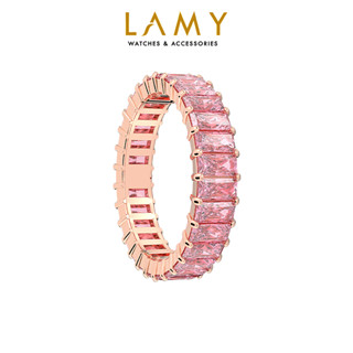 Nhẫn nữ CDE Pink Matrix Baguette Cut Rose Gold Ring CDE8079PI