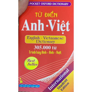 Sách -từ điển từ điển anh - việt 305.000 từ