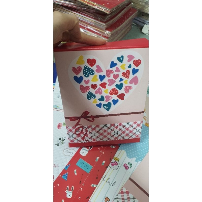 10 hộp xếp in hoa văn 15x21 cao 4cm