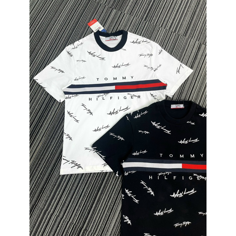Áo Tommy Chữ Ký Mặc Đôi Nam Nữ Cực Đẹp