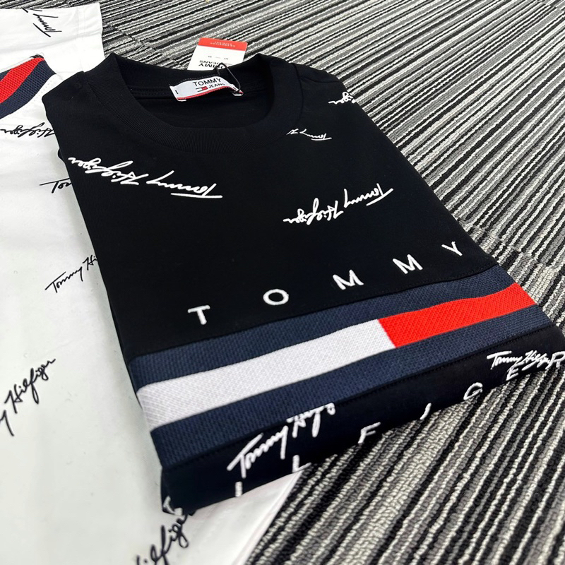 Áo Tommy Chữ Ký Mặc Đôi Nam Nữ Cực Đẹp
