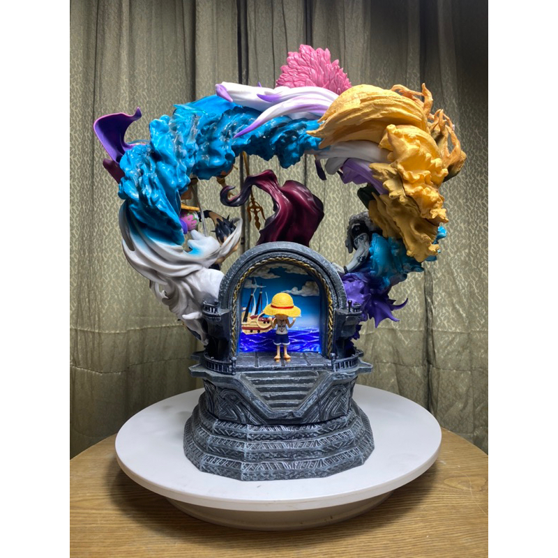 Mô hình Nhân vật Luffy Ls Studio phiên bản pvc - one piece