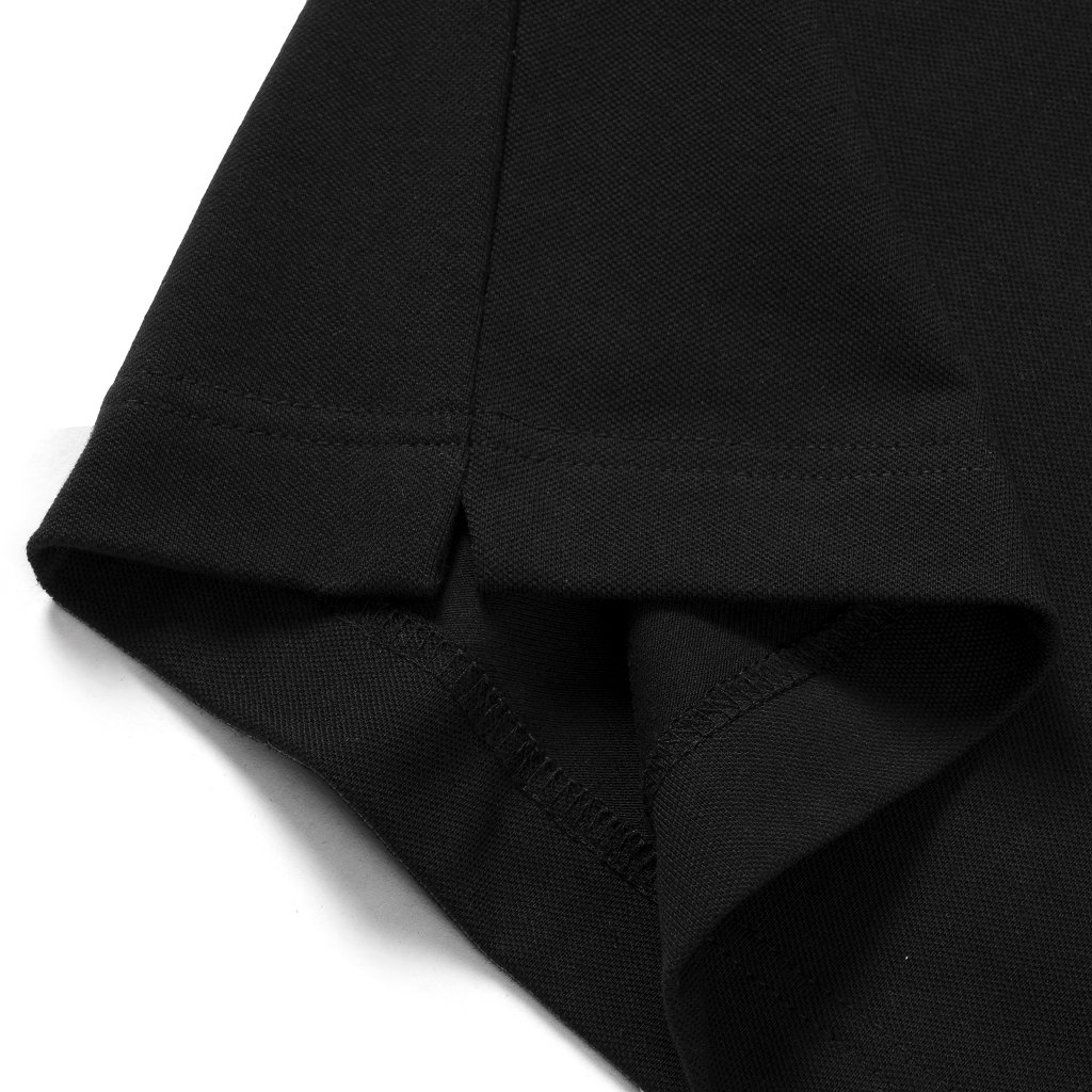 Áo Polo nam BOWKER LEEVUS phối 2 bên vai, vải CVC cá sấu, form regular APL299