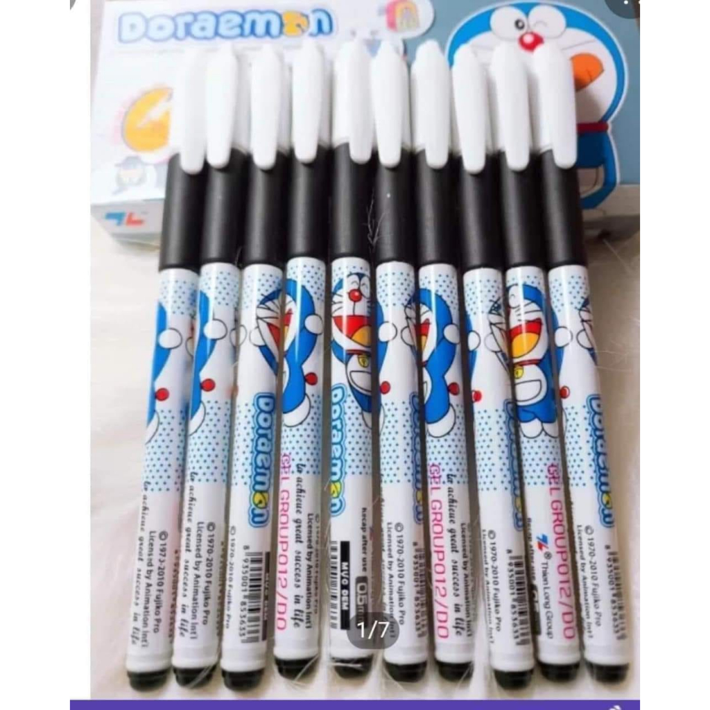 HỘP 20 CHIẾC BÚT KIM DOREMON CHO BÉ TIỂU HỌC