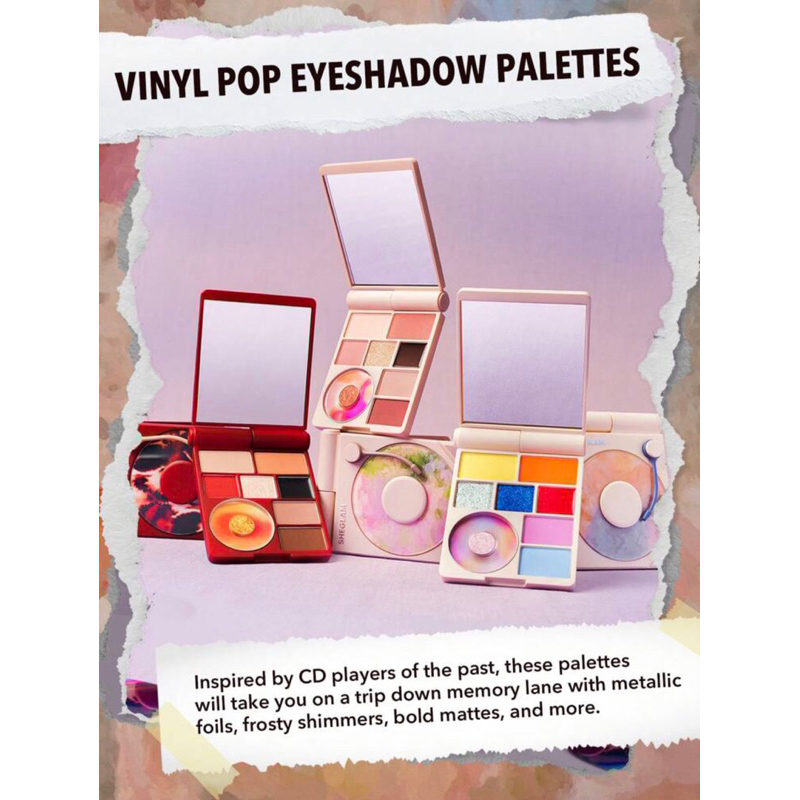 Bảng Mắt SHEGLAM Vinyl Pop