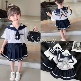 Set váy áo thu thuy tho dễ thương bé gái