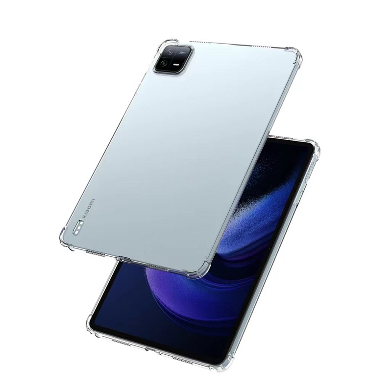 Ốp lưng silicone dẻo cho Mipad 6 & Mi Pad 6 Pro - Mi Pad 5 5 Pro chống sốc trong suốt