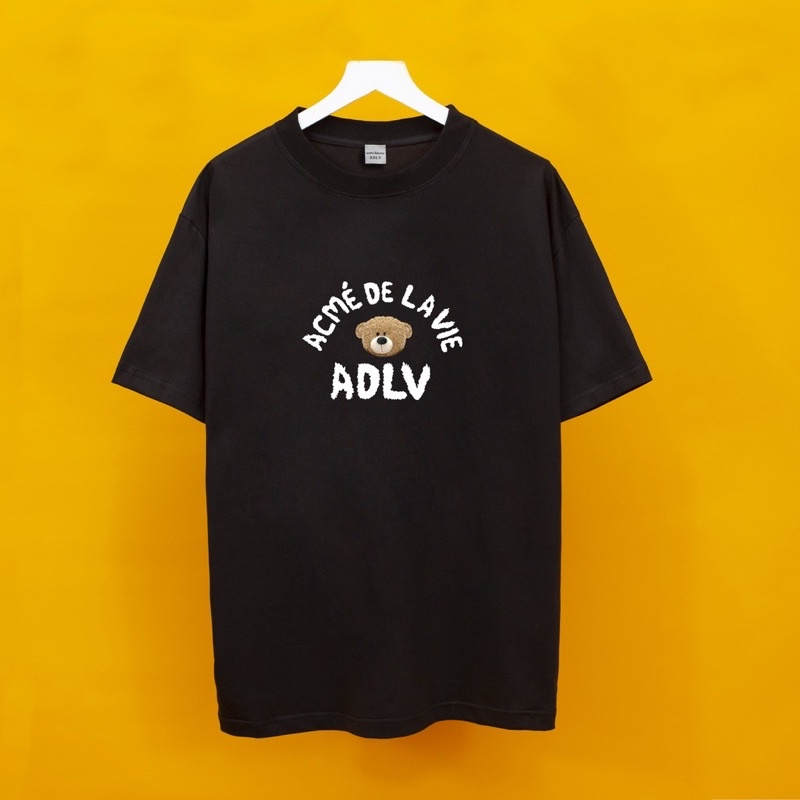 Áo thun adlv gấu bear chính hãng phông oversize cotton nam nữ unisex cổ tròn tay lỡ AS130 | BigBuy360 - bigbuy360.vn