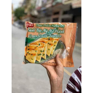 bánh bột mỳ mỡ hành