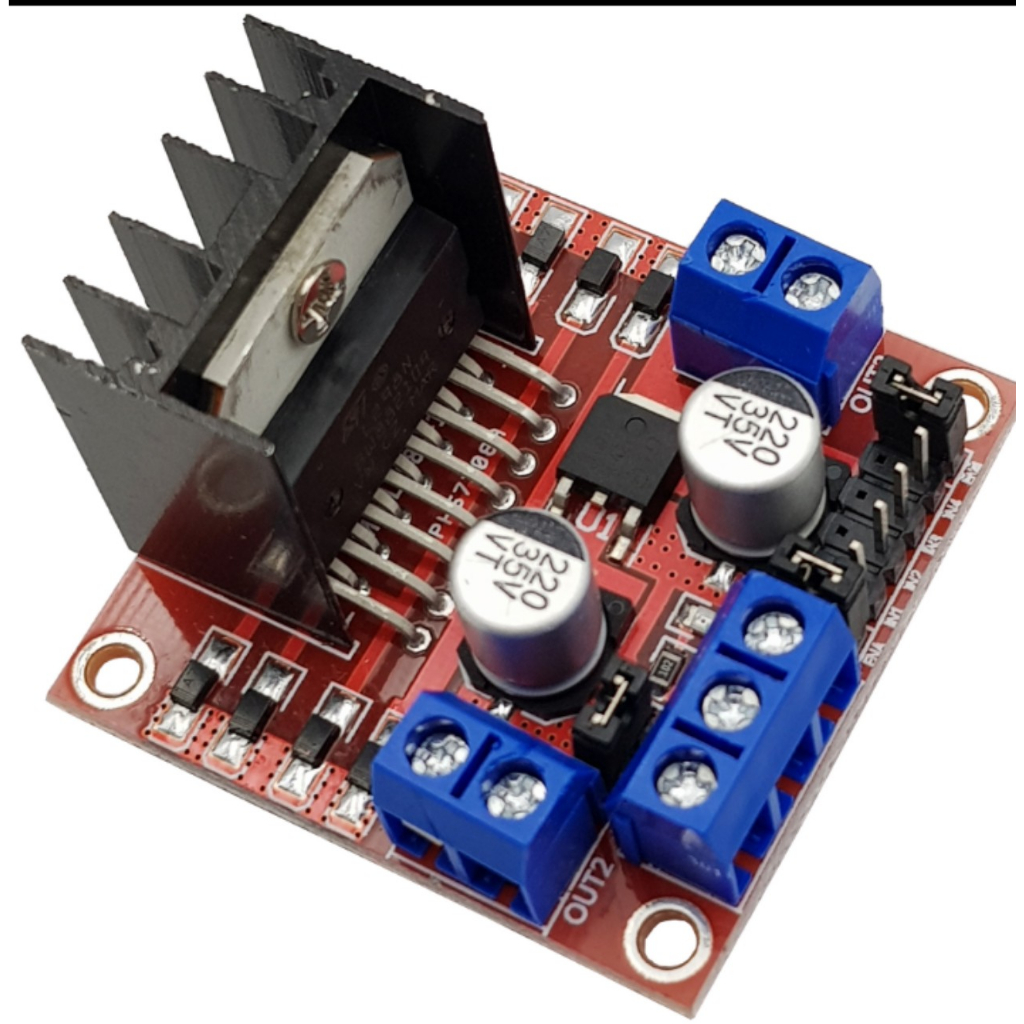 Mạch Điều Khiển Động Cơ DC L298N -Mạch cầu H L298N PWM - module điều khiển Động cơ DC L298