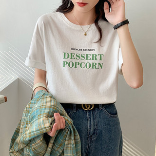Áo phông nữ thun cotton kiểu vintage cổ điển gam màu pastel áo phông trắng size M, L bán chạy siêu hot thời trang