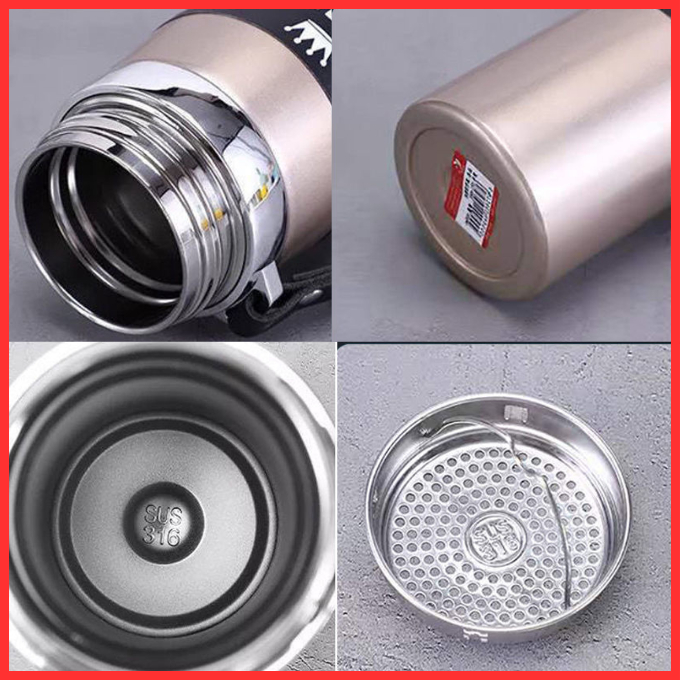 Bình nước giữ nhiệt BOTTLE SPORT 1L, Bình giữ nhiệt nóng lạnh, Bình giữ nhiệt mini bằng inox cao cấp