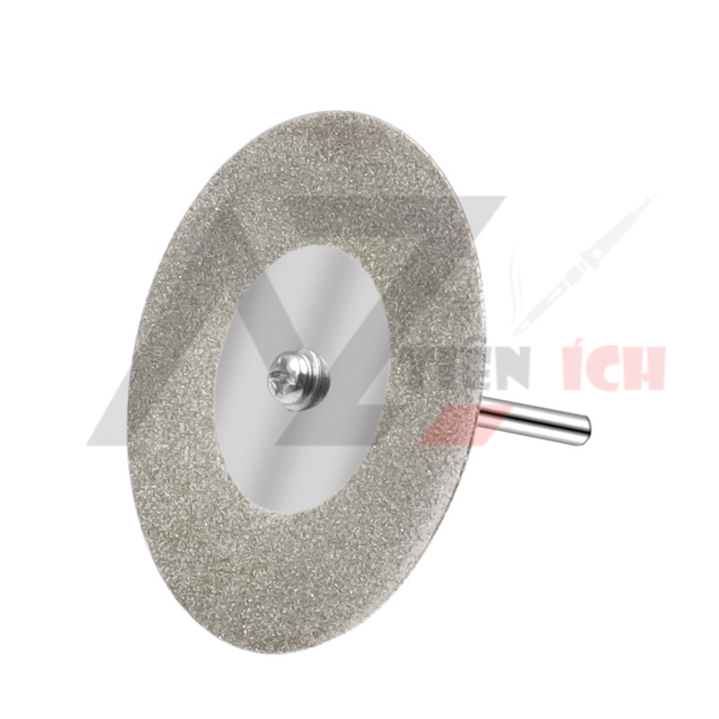 Đĩa mài, cắt kim cương mũi khoan 3mm 40/ 60mm, Đĩa mài, Đĩa cắt