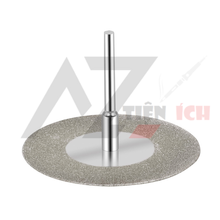 Đĩa mài, cắt kim cương mũi khoan 3mm 40/ 60mm, Đĩa mài, Đĩa cắt