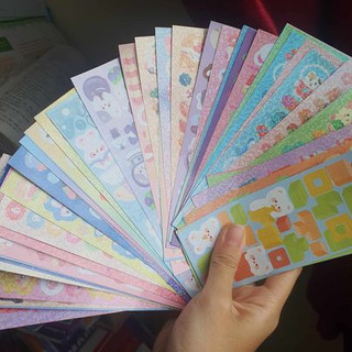 Sticker 2K (10 tấm) ngẫu nhiên Trang Trí Toploader