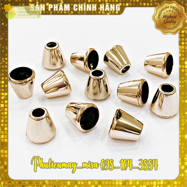 Set 10 Chuông Chặn Đầu Dây Rút cho quần áo, mũ nón