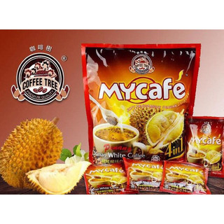 Cà phê sầu riêng hoà tan 4in1 My Cafe Penang Durian White Coffee Malaysia