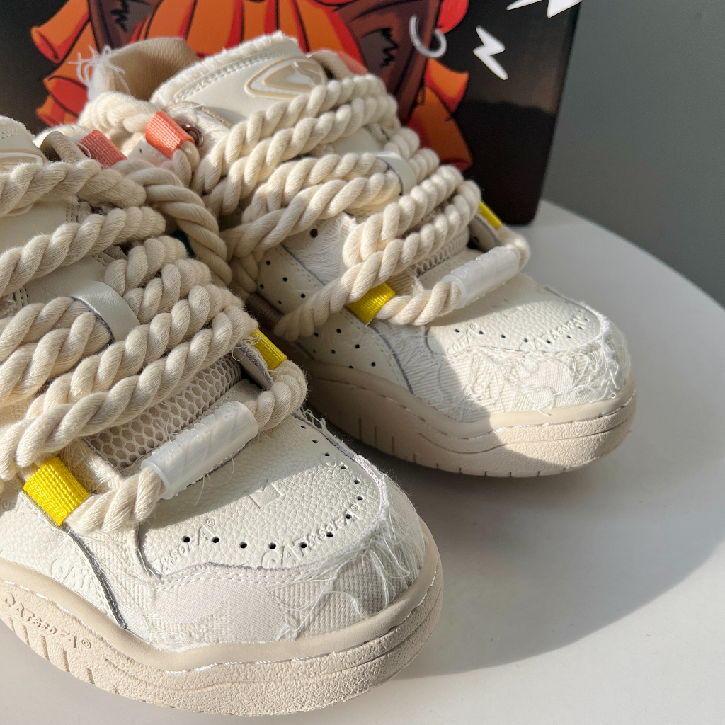 Giày Cat & Sofa Chính Hãng ❤️SIMPLE SNEAKER❤️ Giày Sneaker Cat Sofa Vintage Brown Đế Cao Phong Cách Đường Phố AC306