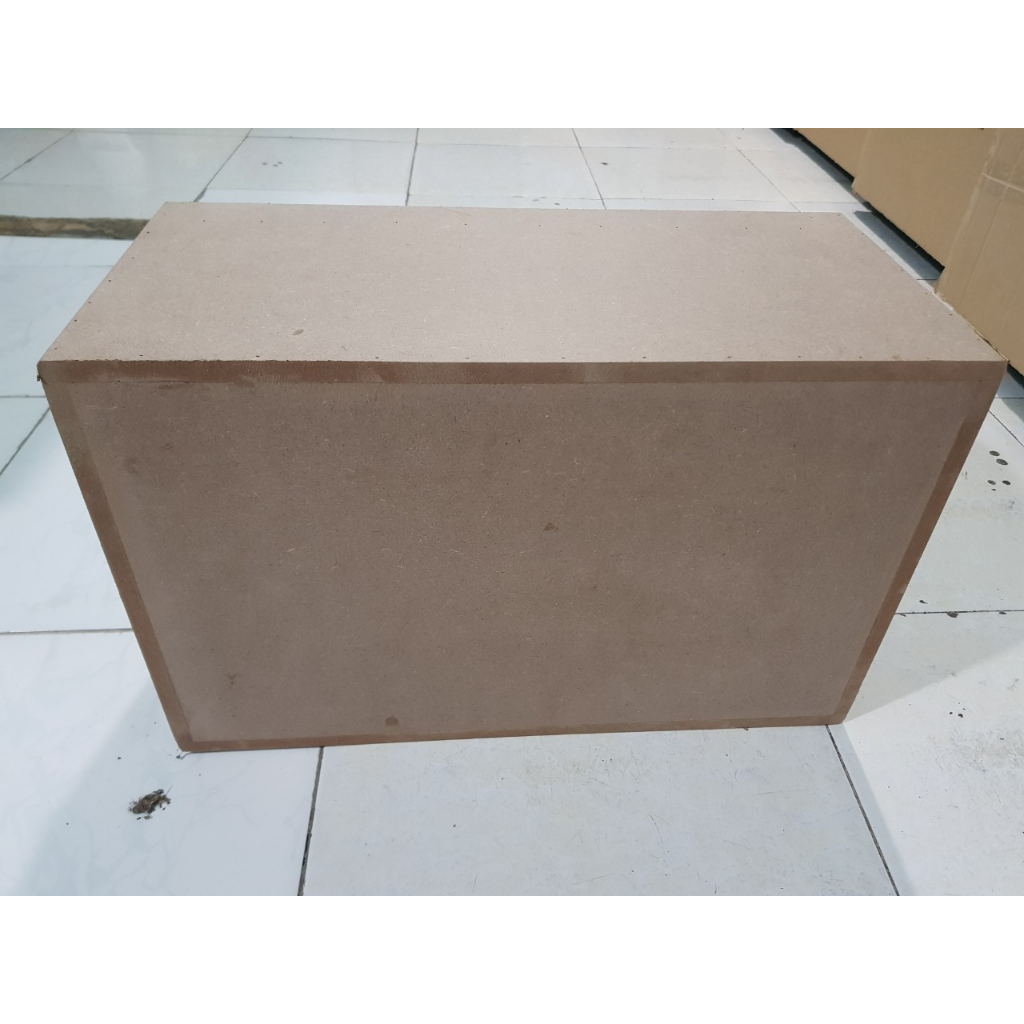 Vỏ thùng loa thô 1bass 25 đơn có mặt ecang