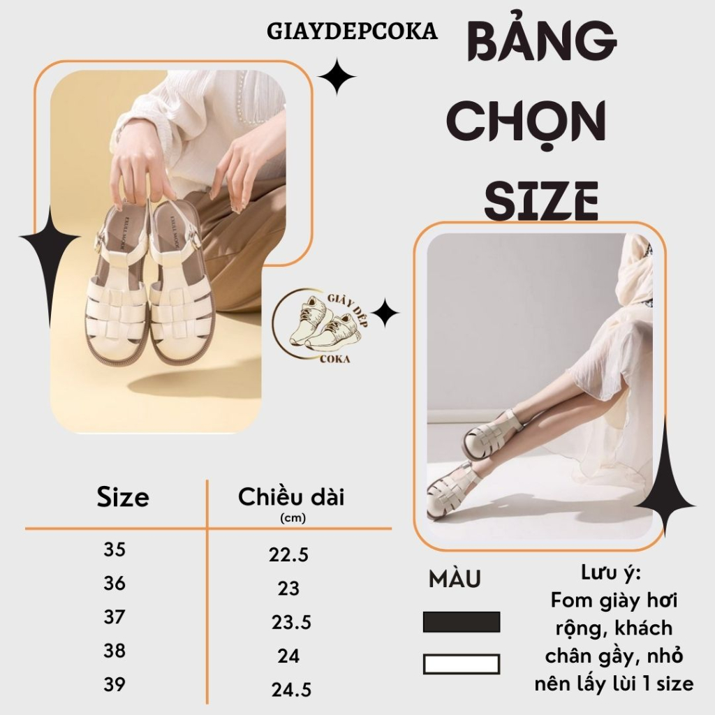 Giày sandal rọ nữ 3 nan ngang siêu thông thoáng êm chân, xăng đan rọ nữ da siêu mềm thời trang hottrend mùa hè 2023