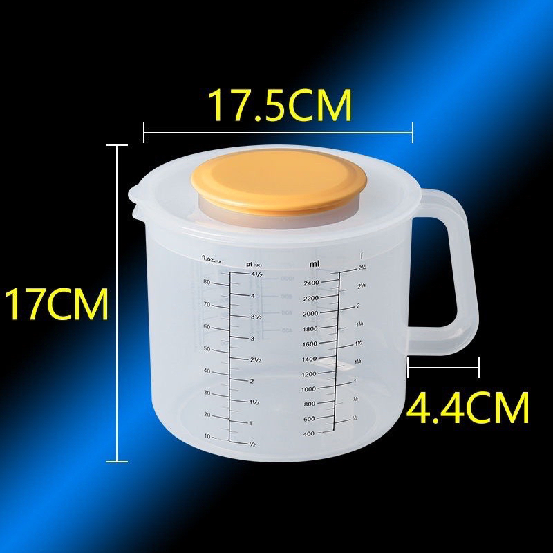 Ca Nhựa Đánh Trứng , Đánh Kem Có Nắp 2,5L