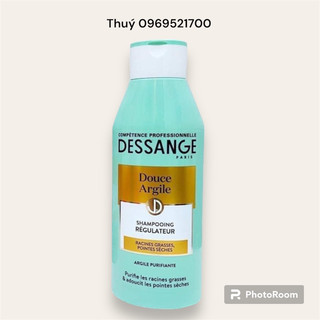 Dầu gội Dessange xanh dành cho tóc dầu nhanh bết