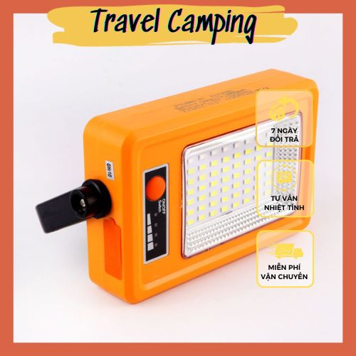 Đèn Led Cắm Trại Cob 30W Sạc USB 2 Đầu Tích Hợp Sạc Năng Lượng Mặt Trời Dùng Cho Cắm Trại Dã Ngoại Camping Coolcampshop