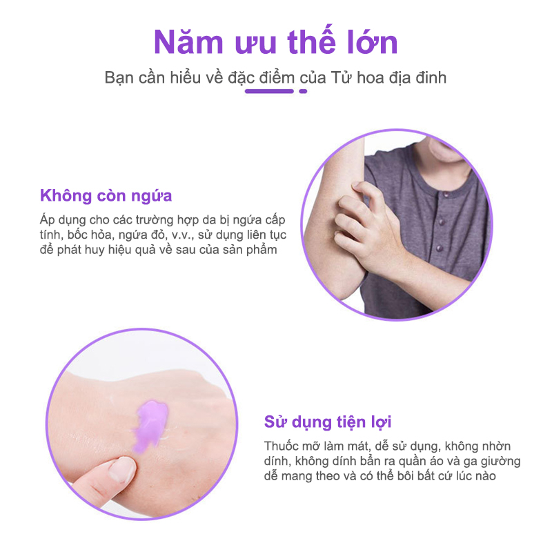 Kem bôi nấm ngứa Kem bôi hắc lào kem bôi ngứa 30g giảm ngứa nhanh chàm viêm da hắc lào ngứa âm đạo gửi hàng bảo mật