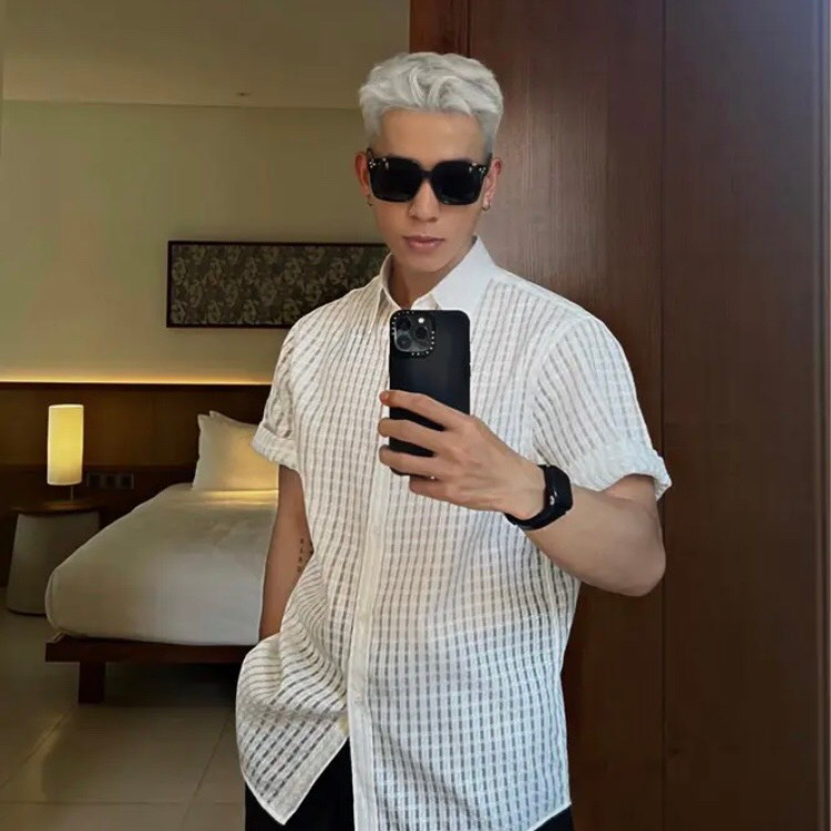 Áo sơ mi thời trang IMENE form unisex hàn quốc dành cho nam nữ