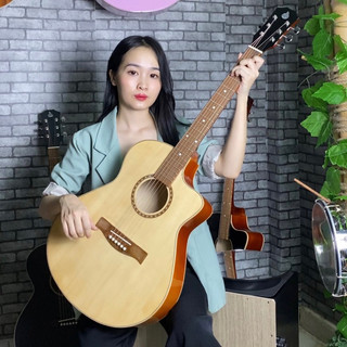 Đàn guitar acoustic SV-A1 - Đàn tập chơi giá rẻ - Tặng 8  phụ kiện được sinh viên ưa chuộng