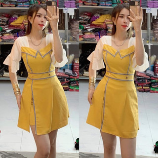 Sét đầm kèm quần đùi-siêu hot. ak16