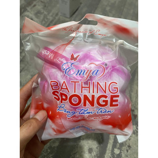 Bông Tắm Tròn Tạo Bọt Emya