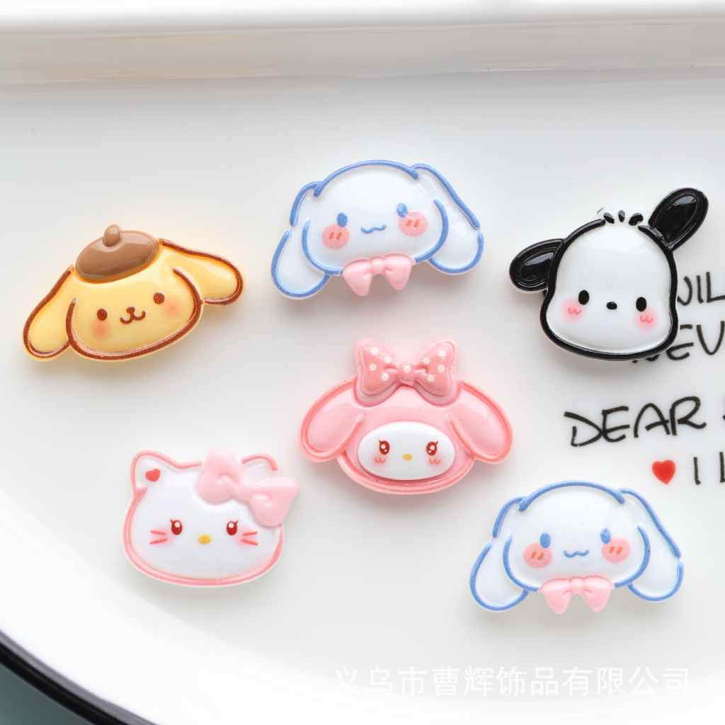 Charm  slime/ Dụng Cụ Charm Trang Trí  Hình Bé Thú Đáng Yêu