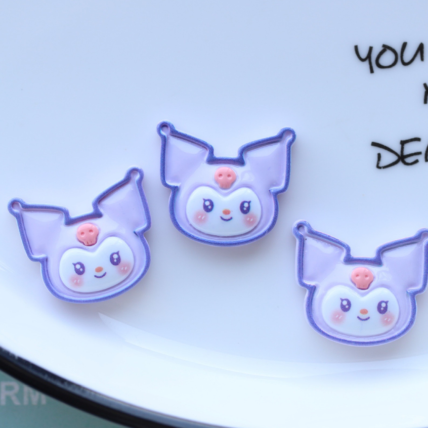 Charm  slime/ Dụng Cụ Charm Trang Trí  Hình Bé Thú Đáng Yêu