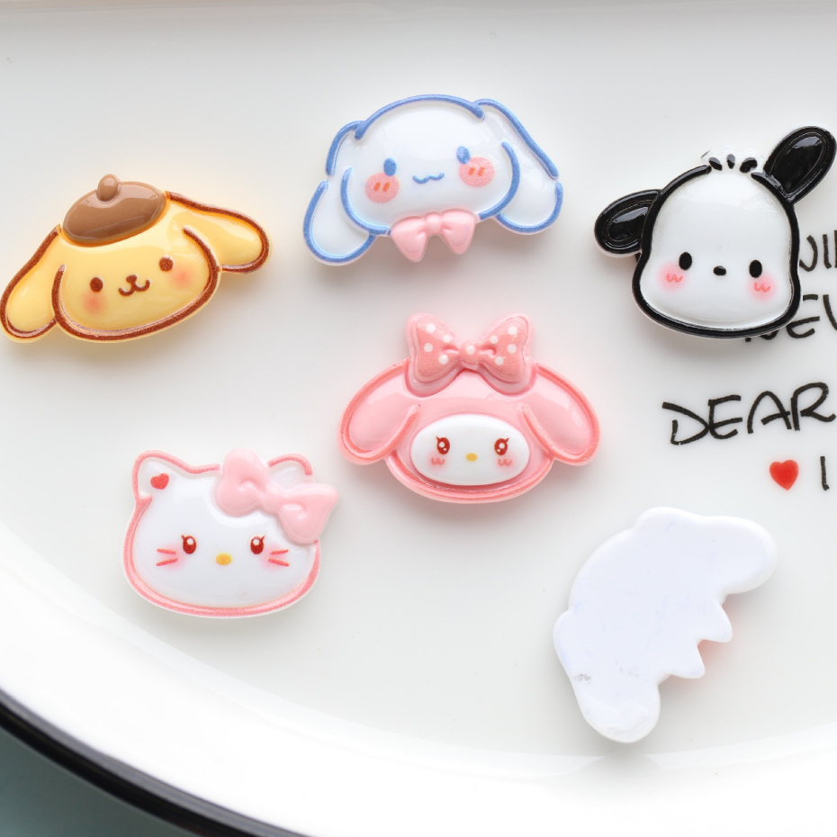 Charm  slime/ Dụng Cụ Charm Trang Trí  Hình Bé Thú Đáng Yêu