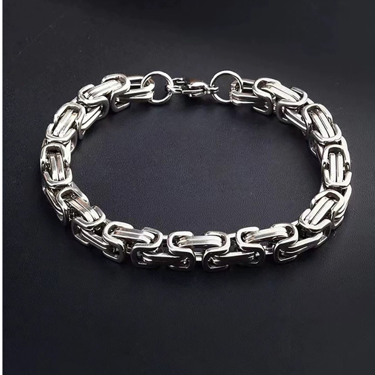 Vòng tay titan nam nữ unisex SAZ thời trang cá tính titan không gỉ nhiều lựa chọn  - Lắc Tay Tổng hợp