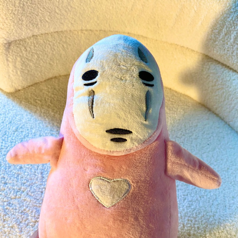 Gấu bông Vô Diện màu hồng cute