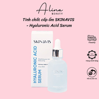 Tinh chất cấp ẩm phục hồi, sáng mịn da SKINAVIS Hyaluronic Acid & Niacinamide + B5 30ml