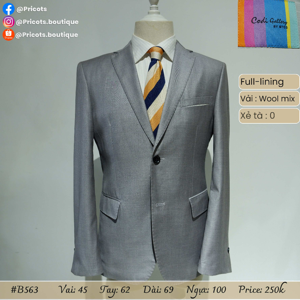 Mẫu Blazer B563