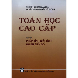 Sách - Toán học cao cấp Tập 3: Phép tính giải tích nhiều biến số