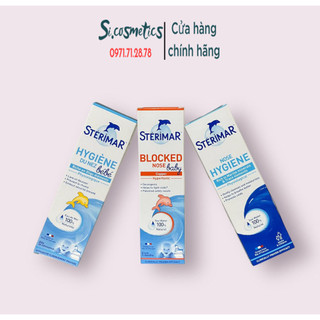 Xịt muối mũi cá heo vàng và cam Sterimar, Pháp