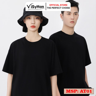 Áo Thun Tay Lỡ Nam Nữ Form Rộng VISYHAN Unisex AT01