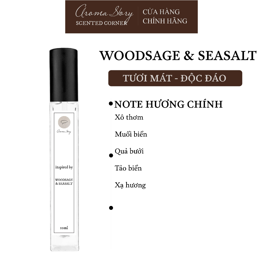 Nước Hoa Baccarat Rouge 540 Unisex Aroma Story 10ml/50ml Lưu Hương 6-8 Giờ