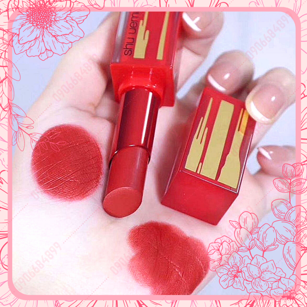 💄 Son SHU UEMURA Bản đỏ giới hạn💄 Shu Uemura Rouge Unlimited Matte Lipstick 3g
