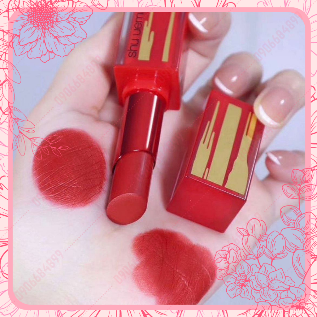 💄 Son SHU UEMURA Bản đỏ giới hạn💄 Shu Uemura Rouge Unlimited Matte Lipstick 3g