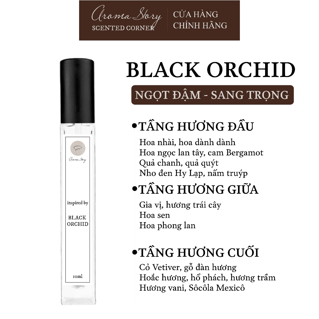 Tinh Dầu Nước Hoa Nữ Pear & Freesia Aroma Story 10ml/50ml Chai Xịt, Tươi Mát, Năng Động, Lưu Hương 6-8 Giờ