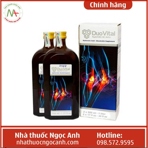 DuoVital hỗ trợ tái tạo sụn khớp, bảo vệ xương khớp - Nhà thuốc Ngọc Anh